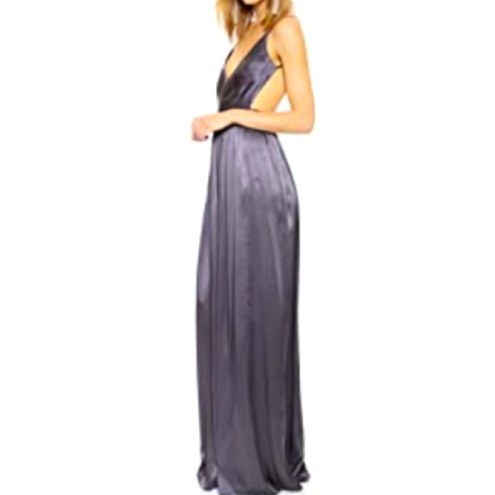 Contrarian New York 100% silk gown